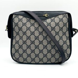 GUCCI OPHIDIA SUPREME NAVY CROSSBODY SHOULDER ADJUSTABLE STRAP